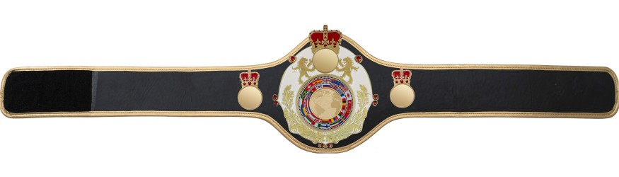 QUEENSBURY PRO LEATHER WORLD FLAGS CHAMPIONSHIP BELT -QUEEN/W/G/FLAG - AVAILABLE IN 10+ COLOURS